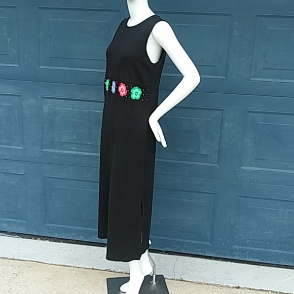 BECHAMEL  Ladies Embroidered💐 2PC Maxi Dress - Picture 3 of 15